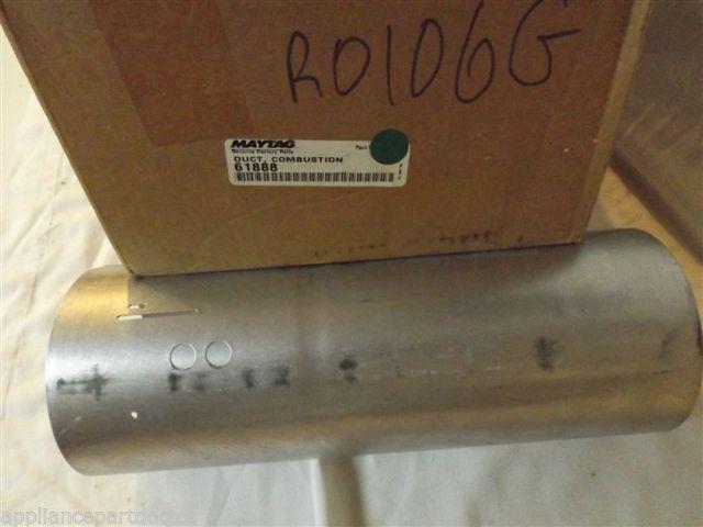 MAYTAG/MAGIC CHEF DRYER 61888 DUCT- COMBUSTION NEW IN BOX MAYTAG/MAGIC CHEF DRYER 61888 DUCT- COMBUSTION NEW IN BOX